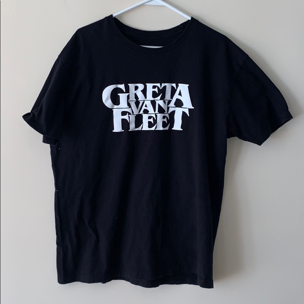 Greta Van Fleet Rock Black T Shirt